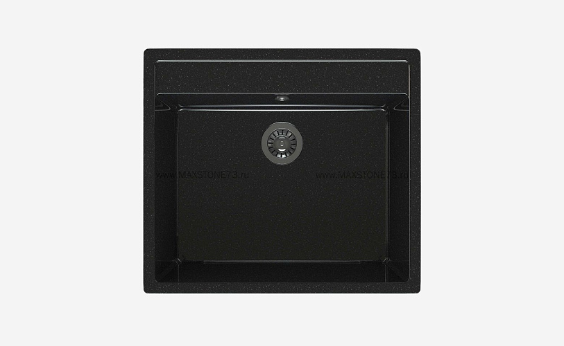 MAXSTONE Мойка глянцевая MS-21 (звездное небо) 565*505*220